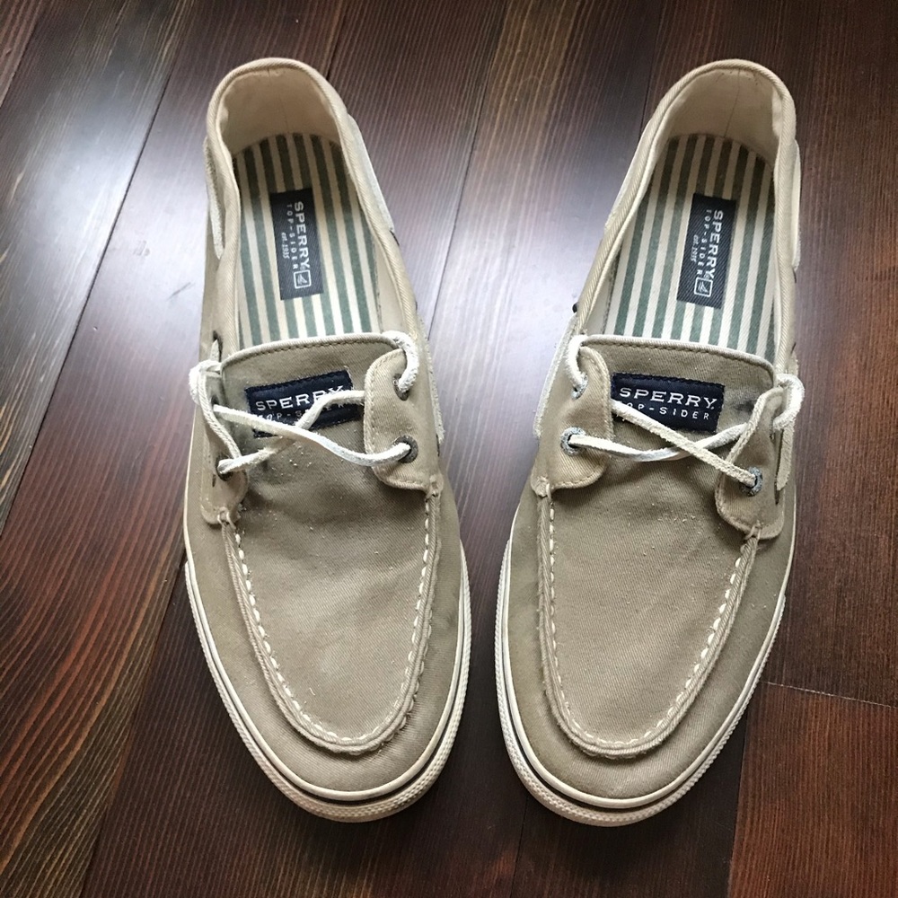 Sperry Canvas Bahama Boat Shoes
